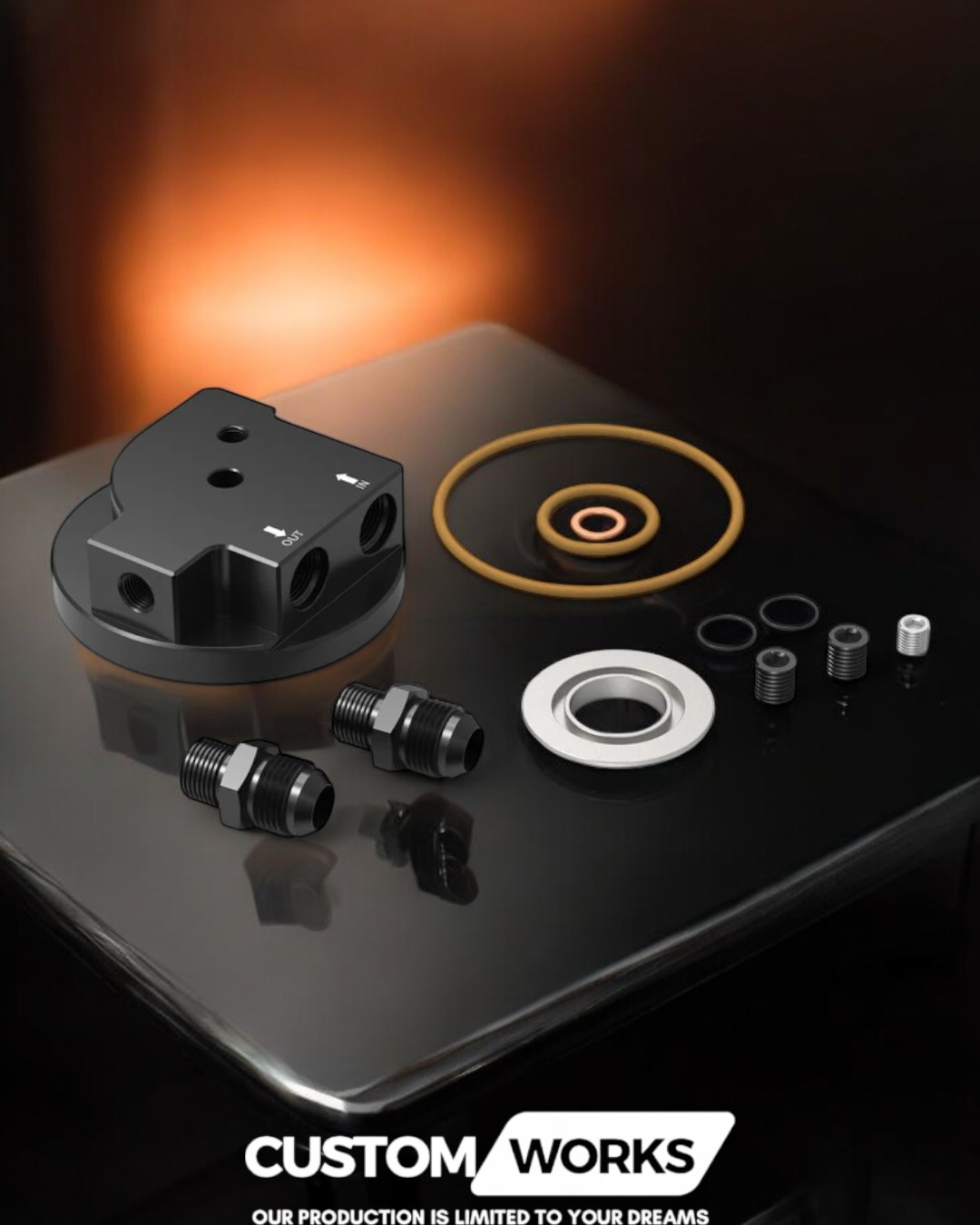 MOTOR YAĞ SOĞUTUCU ADAPTÖR BMW E36 M3 E34 M50 S50 S52 S54